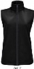 Chaleco Softshell Race Mujer BW Sols - Color Negro